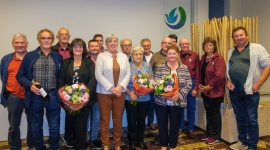 Huldiging laureaten Ruiselede bebloemd 2021